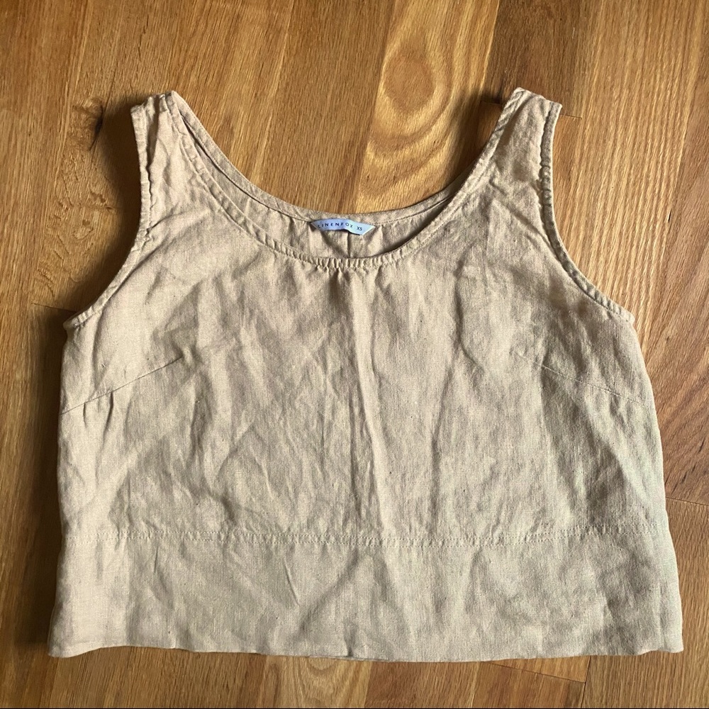 Malibu top in beige